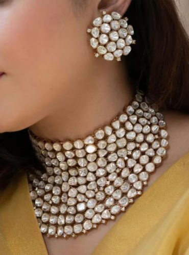 Polki and Kundan Imitation Jewellery by Nakshtra